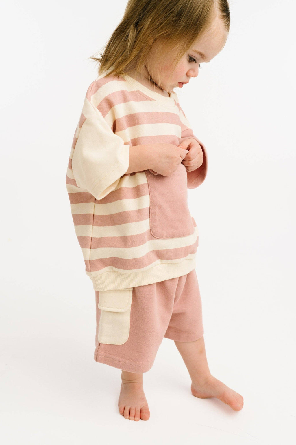 Petal Short Retro Set: 18-24M
