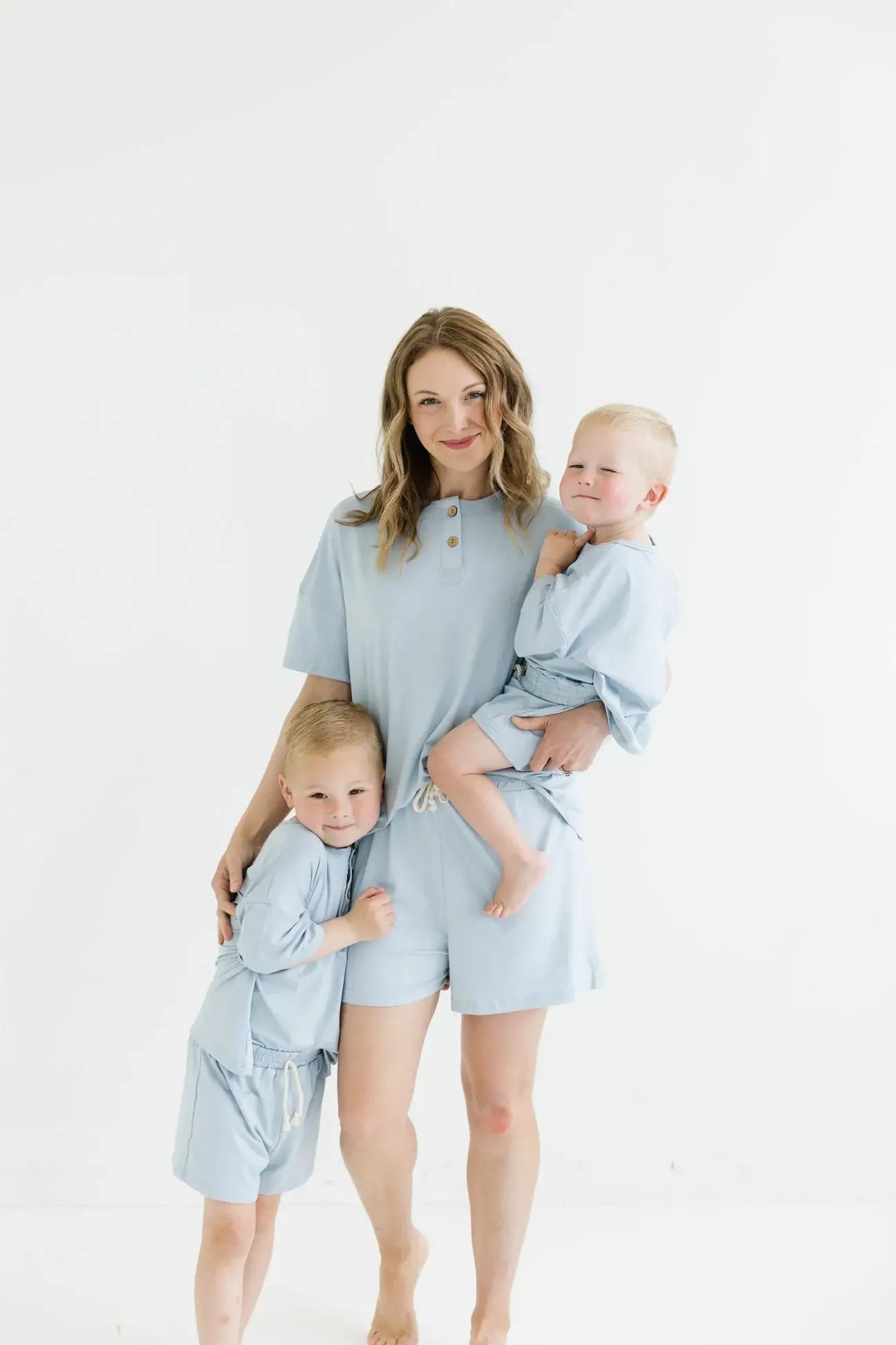 Women's Ocean Breeze Bamboo Slouchy Set: L