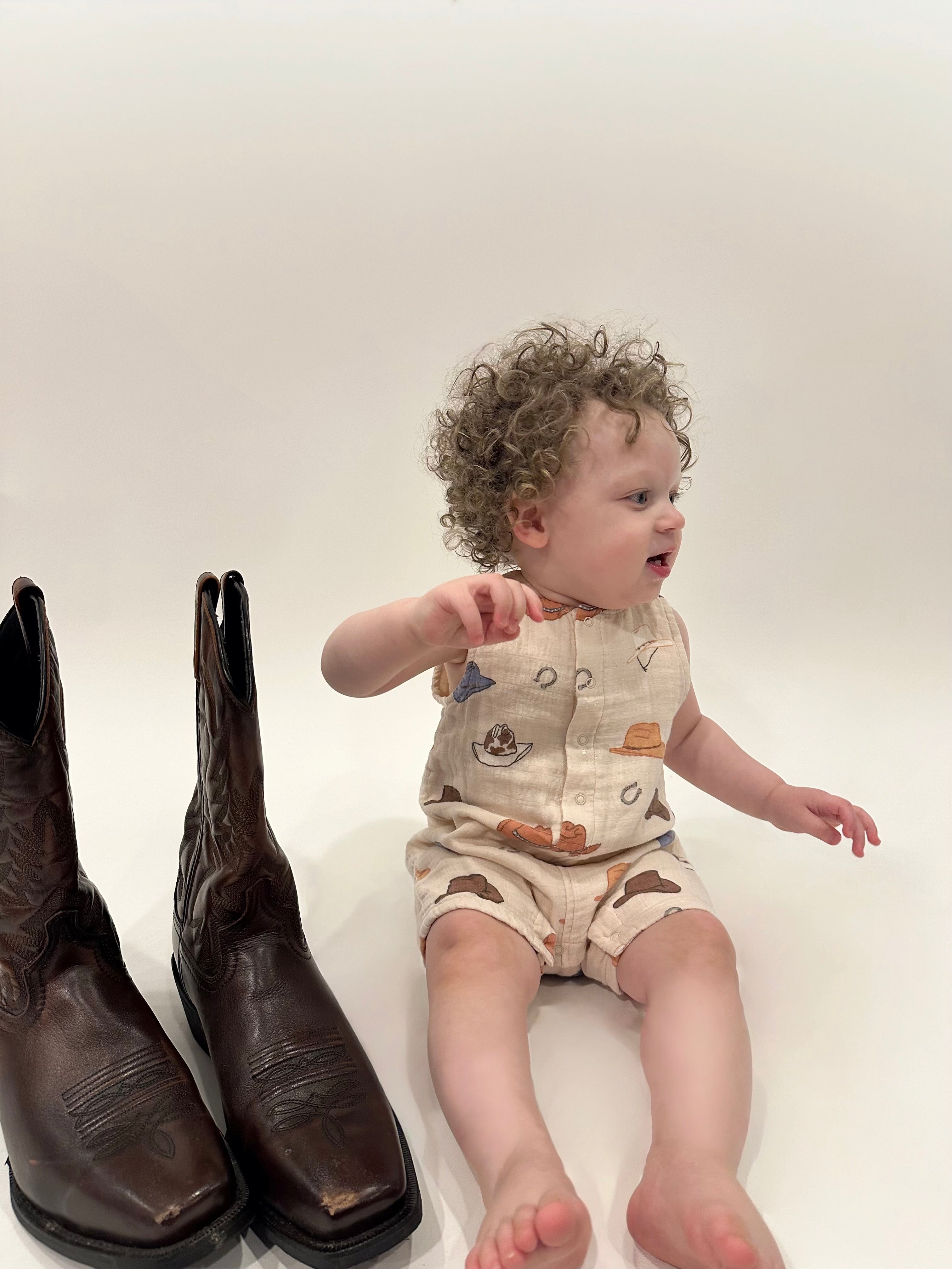 Western Muslin Shortie