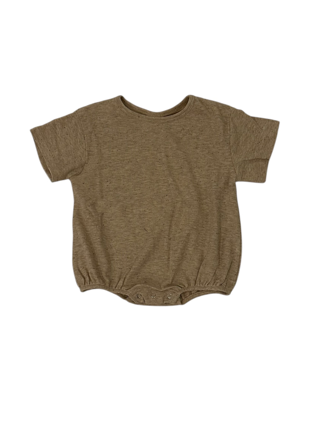 Tan Speckled Bubble Top