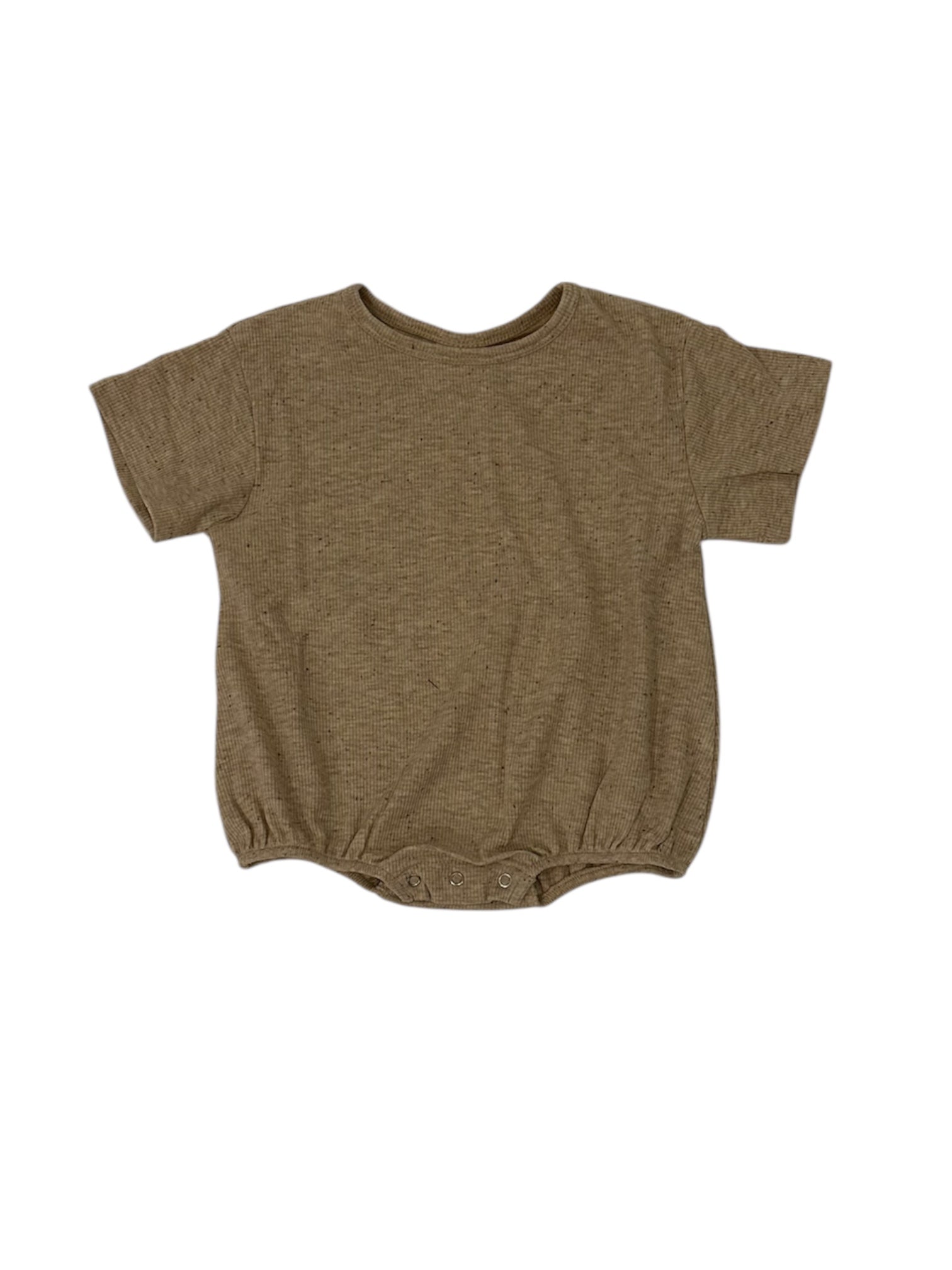 Tan Speckled Bubble Top