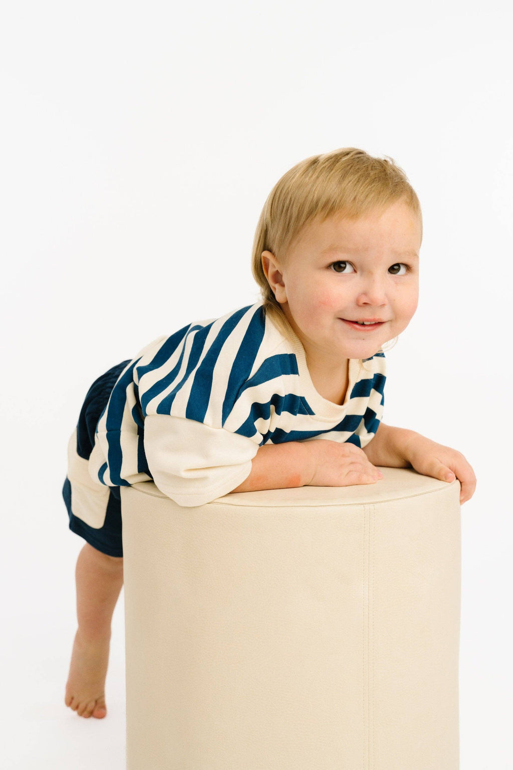 Navy Short Retro Set: 2T